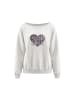 myMo Women Sweatshirt in Offwhite