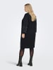 ONLY Carmakoma Sweatshirt-Kleid in Black