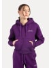 SMILODOX Zip Jacke Enara in Lila