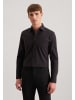 Seidensticker Business Hemd Shaped in Schwarz