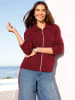 Heine Strickjacke in dunkelrot