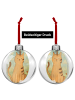 Mr. & Mrs. Panda Christbaum Anhänger Einhorn Katze Design ohne S... in Weiß