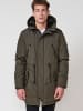 KOROSHI Steppjacke in khaki