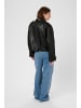 CULTURE Lederjacke CUlima Loose fit in Black