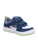 superfit Halbschuhe Kinder Halbschuh Leder \ MAVERICK in Blau