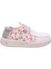 Fusion Halbschuhe Lily in print white happy