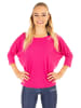 Winshape Ultra leichtes Modal-3/4-Arm Shirt MCS001 in deep pink