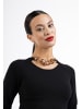 faina Damen Strick Pullover in SCHWARZ