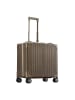 Aleon Deluxe 4-Rollen Businesstrolley Aluminium 45 cm bronze