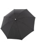 doppler Manufaktur Orion Taschenschirm 44 cm schwarz-grau
