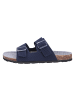 Giesswein Tieffußbett Pantolette MERINO SLIDES in blau