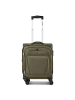 Wenger Beaumont 4 Rollen Kabinentrolley S 54 cm mit Dehnfalte olive