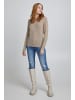 b.young Rundhalspullover BYMMPIMBA JUMPER -20811086  Feinstrickpullover mit Rundhalsausschnitt in beige