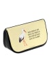 Mr. & Mrs. Panda Make-up-Organizer Storch mit Spruch in Gelb Pastell