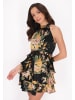 faina Women Dress in black multicolor