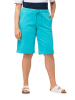 Ulla Popken Shorts in tiefes aqua