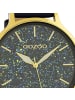 Oozoo Analog-Armbanduhr Oozoo Timepieces dunkelblau extra groß (ca. 48mm)