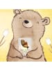 Mr. & Mrs. Panda Windlicht Glas Robbe Pommes mit Spruch in Transparent