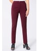 Sieh an! Stretch-Hose in bordeaux