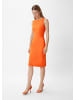 comma Kleid lang in Orange