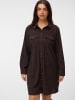 Vero Moda Hemdblusenkleid in Chocolate Torte
