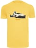Mister Tee T-Shirt "Weekend Wolf Tee" in Gelb