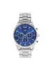 Tom Tailor Chronograph Alloy/Edelstahl, IP silber in Silber