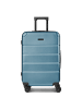 Police Dublin 4 Rollen Trolley M 64 cm mit Dehnfalte in ice blue