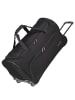 travelite Basics Fresh - Rollenreisetasche 89L 71 cm (gelb) in schwarz