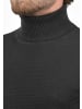 !SOLID Rollkragenpullover SDKarlos 21102717ME Strickpullover mit Perlstrickmuster in Grau