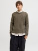 Jack & Jones Strickpullover in Black Olive
