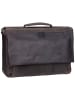 Strellson Aktentasche Brick Lane Jim Briefbag LHF in Dark Brown
