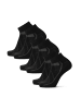 DANISH ENDURANCE Socken Aero Cycling Low-Cut in schwarz