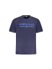 North Sails Blaues Baumwoll-T-Shirt