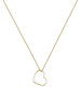 Elli Halskette 925 Sterling Silber Herz in Gold