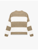 KOTON SWEATERS in Beige Gestreift
