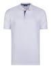 JIMMY SANDERS Polo Shirt in Weiss