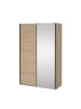 ebuy24 Schiebetürenschrank Bergamo (2-türig) Eiche 139 x 67 cm