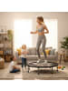 relaxdays Trampolin in Blau - Ø 95 cm