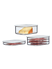 Mepal 3er Set Aufschnittdosen Modula in Transparent