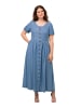 Ulla Popken Kleid in blue denim