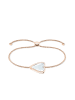 LIEBESKIND BERLIN Armband - Glass Heart in roségold