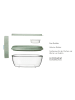 Mepal Lunchbox Duo Ellipse in – 825 + 600 ml in Nordic Pink
