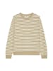 Marc O'Polo DENIM Geringeltes Sweatshirt oversize in mult / simple stone