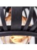 Brilliant Deckenleuchte 32cm Woodrow ⌀ 32 cm in holz dunkel/schwarz