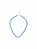 Gemshine Halskette Choker Lapis Lazulie in gold coloured