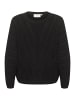 Kaffe Strickpullover KAjolie Loose fit in Black Deep