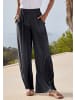 LASCANA Schlupfhose in schwarz