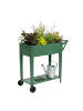 relaxdays Hochbeet in Grün - (B)85 x (H)80 x (T)50 cm