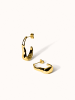 PURELEI Ohrringe Raw in Gold